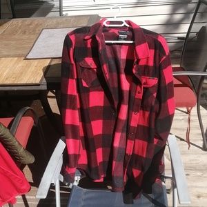 O'Neill lumberjack button down sweater